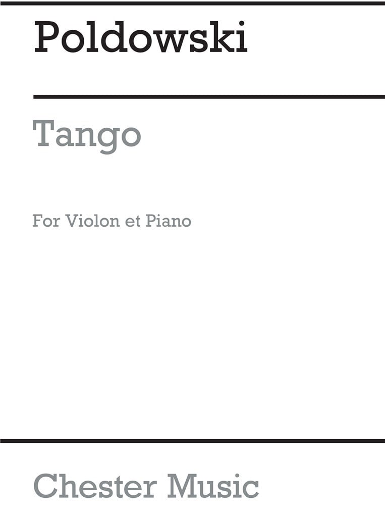 Tango for Violin and Piano